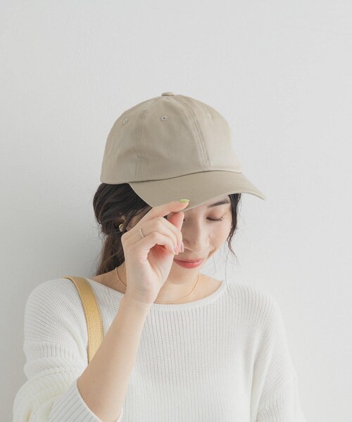 URBAN RESEARCH DOORS（アーバンリサーチドアーズ）の「刺繍ツイルキャップ（キャップ・レディース・LIGHTBEIGE/CHARCOAL/NAVY・One）」の8枚目の写真