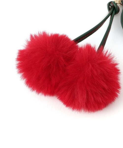 VIS（ビス）の「チェリーファーチャーム（キーホルダー・レディース・レッド/ピンク・F）」の10枚目の写真