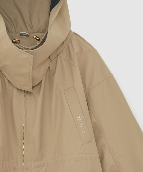 ROPE'（ロペ）の「【Mizuno for ROPE'】ギャザーミドルブルゾン（ブルゾン・レディース・ブラック/ベージュ・36/38）」の8枚目の写真