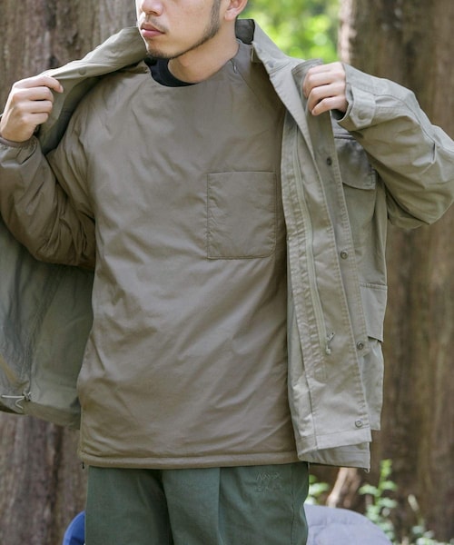 EKAL（エカル）の「レイクショアインサレーションプルオーバー（その他トップス・メンズ・T GREY/N GREY・M/L）」の8枚目の写真