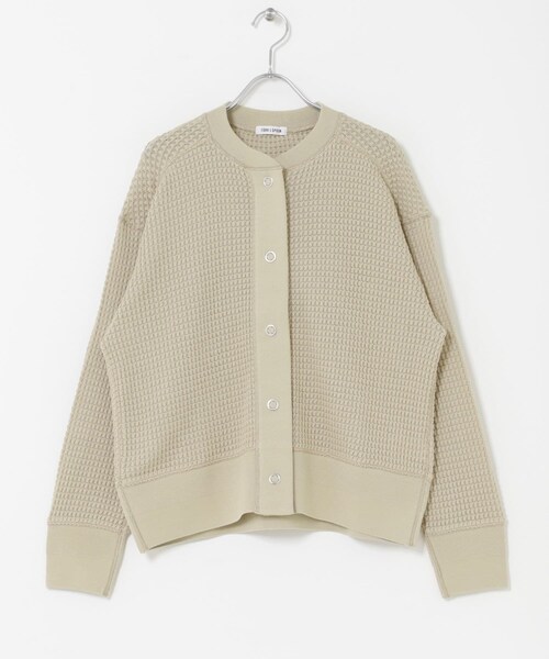 URBAN RESEARCH DOORS(アーバンリサーチドアーズ)の「FORK&SPOON ワッフルカーディガン(カーディガン/ボレロ・レディース・NAVY/BEIGE/MINT・1)」の11枚目の写真