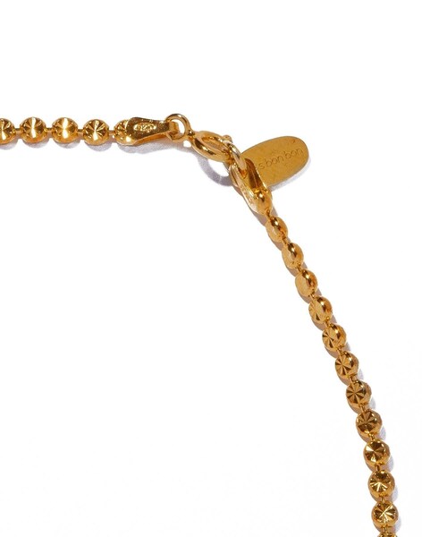 ROPE'（ロペ）の「【WEB限定】【les bonbon (ル ボンボン)】botanica fiore necklace YG（ネックレス・レディース・ゴールド・F）」の18枚目の写真