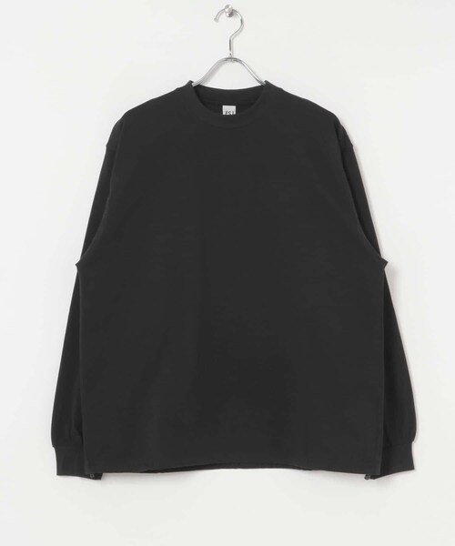 URBAN RESEARCH（アーバンリサーチ）の「ES.1　LS T-shirts（Tシャツ/カットソー・メンズ・white/navy/black・M/L/XL）」の11枚目の写真