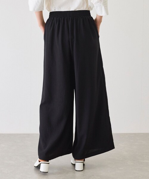 Jayro（ジャイロ）の「麻ライクパンツ（スラックス・レディース・ブラック/グレー/ブルー・F）」の7枚目の写真