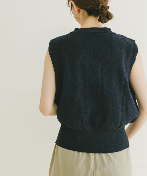 ITEMS URBANRESEARCH（アイテムズ アーバンリサーチ）の「ブークレジップベスト（ベスト・レディース・BEG/NVY/MOC・FREE）」の22枚目の写真