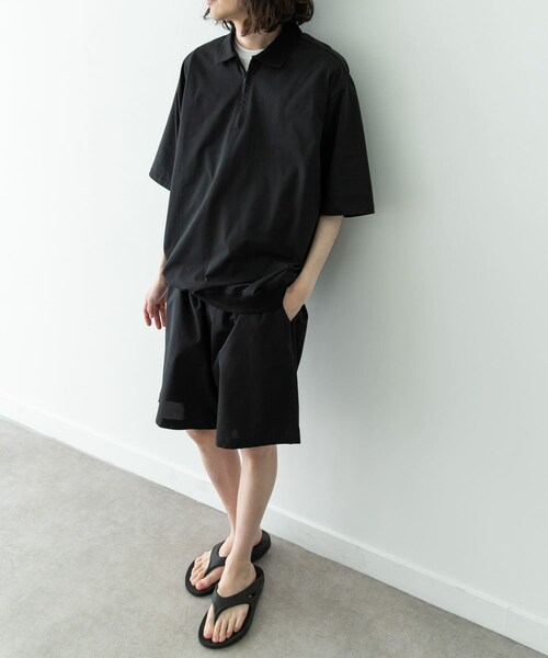 URBAN RESEARCH Sonny Label（アーバンリサーチサニーレーベル）の「ドットメッシュイージーショートパンツ（その他パンツ・メンズ・ブラック/ライトグレー/ブルーグレー・M/L）」の9枚目の写真