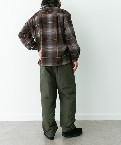 URBAN RESEARCH Sonny Label（アーバンリサーチサニーレーベル）の「キルティング中綿イージーパンツ（その他パンツ・メンズ・ブラック/カーキ・M/L）」の20枚目の写真