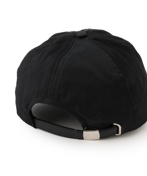 ADAM ET ROPE'（アダムエロペ）の「【KIJIMA TAKAYUKI(キジマ タカユキ)】RAYON COTTON SATIN 6PANEL CAP（キャップ・レディース・ブラック/グレー・F）」の14枚目の写真