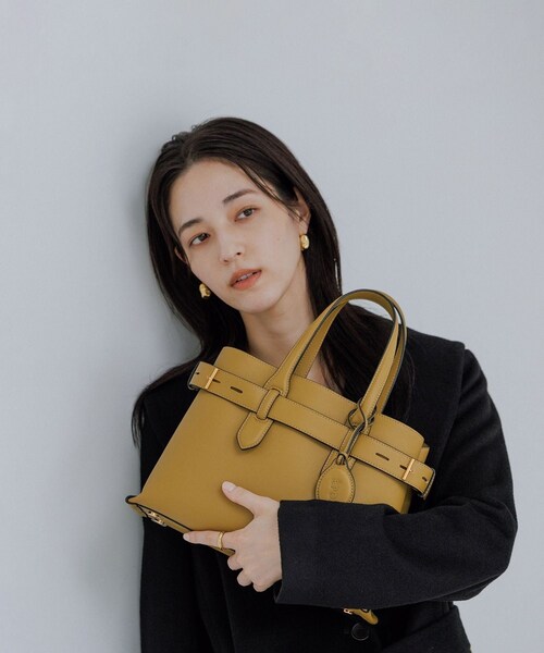 ROPE'（ロペ）の「【E'POR】A BAG Medium/通勤・26AW（ハンドバッグ・レディース・ブラック/ベージュ/チャコール/カラシ・F）」の11枚目の写真