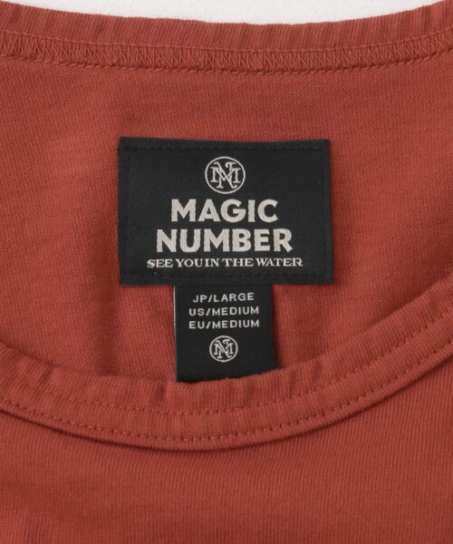 URBAN RESEARCH Sonny Label（アーバンリサーチサニーレーベル）の「MAGIC NUMBER　STOCK LOGO US COTTON TANK（タンクトップ・メンズ・OFF/BURGUNDY・M/L）」の11枚目の写真