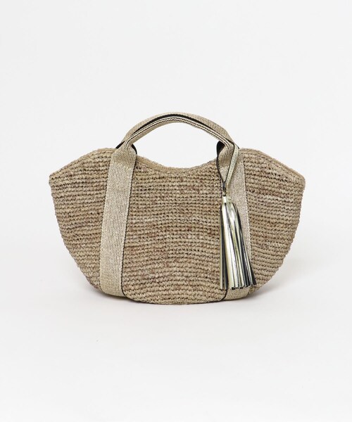 URBAN RESEARCH Sonny Label（アーバンリサーチサニーレーベル）の「VIOLAd’ORO　SANDRO V-8087（かごバッグ・レディース・nat×blk/nat×gold/br×gold・one）」の13枚目の写真