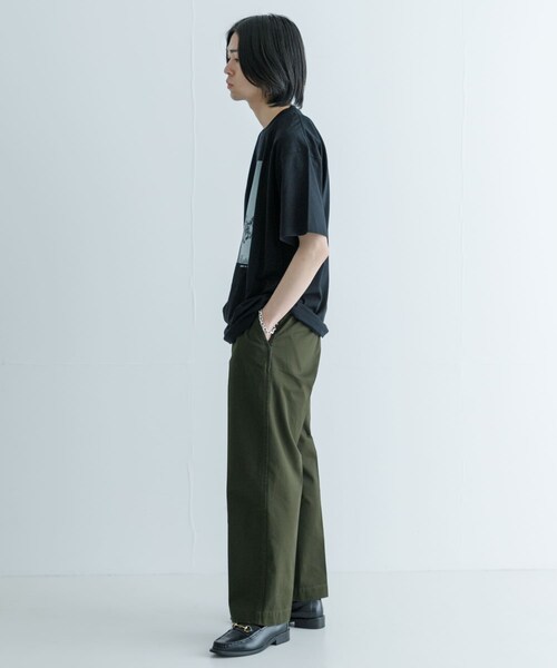 URBAN RESEARCH（アーバンリサーチ）の「『別注』semoh×URBAN RESEARCH　NINA-1（Tシャツ/カットソー・メンズ・BLACK/WHITE・M/L）」の12枚目の写真