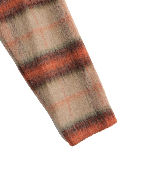 ADAM ET ROPE'（アダムエロペ）の「【TONY WACK/トニーワック】CHEK WOOL MOHAIR BLOUSON（その他アウター・メンズ・ベージュ/ネイビー・L/M）」の6枚目の写真