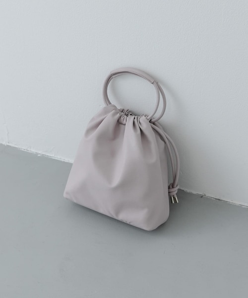 SENSE OF PLACE by URBAN RESEARCH（センスオブプレイスバイアーバンリサーチ）の「マチツキキンチャクバッグ（ハンドバッグ・レディース・BROWN/BEIGE/L.PINK・One）」の3枚目の写真