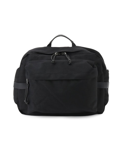 ADAM ET ROPE'（アダムエロペ）の「【Aeta/アエタ】WAIST BAG L（ボディバッグ/ウエストポーチ・メンズ・ブラック・F）」の2枚目の写真