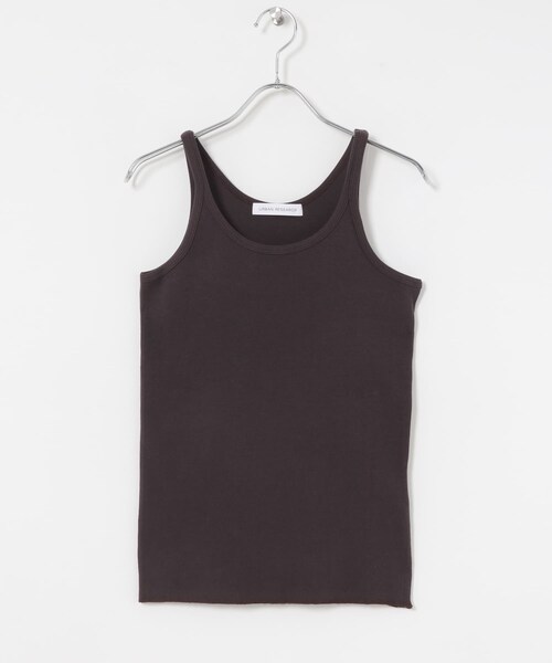 URBAN RESEARCH（アーバンリサーチ）の「『MADE IN JAPAN』リブタンクトップ（タンクトップ・レディース・SILVER/WHITE/BLUE GRAY/CHARCOAL・FREE）」の13枚目の写真