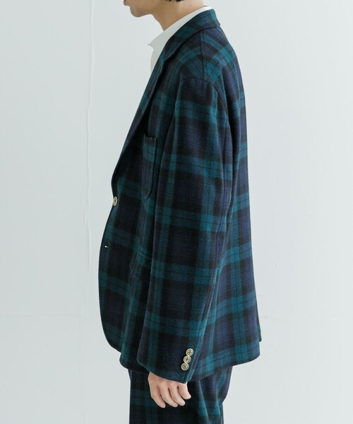 URBAN RESEARCH(アーバンリサーチ)の「FREEMANS SPORTING CLUB St MARKS JACKET(テーラードジャケット・メンズ・Wグリーン・S/M/L)」の4枚目の写真