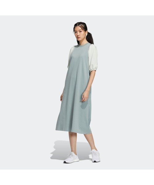adidasプライムグリーン ワンピース セール】ADIDAS アディダス W VRCT DRESS ワンピース IR6042 ABC
