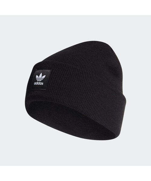 adidas(アディダス)の「アディカラー カフ ビーニー / Adicolor Cuff Beanie(アクセサリー・メンズ・ブラック/ブルー/ベージュ/グリーン/グレー・OSFB(44cm)/OSFT(48cm)/OSFC(51-54cm)/OSFZ(54-57cm)/OSFX(57-60cm)/OSFL(60-63cm)/OSFW(54-57cm))」の3枚目の写真
