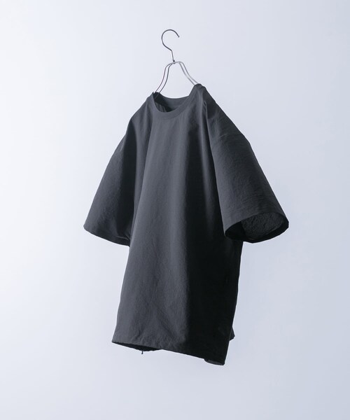 EKAL（エカル）の「DOT AIR SHORT-SLEEVE PULLOVER（Tシャツ/カットソー・メンズ・ネイビー/ブラック/チャコール/ブラウン・M/L）」の6枚目の写真