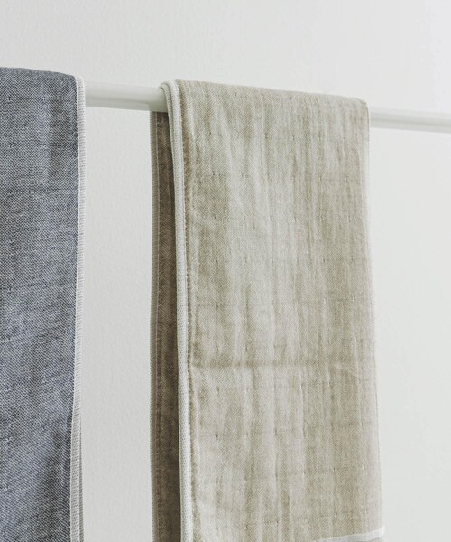 URBAN RESEARCH DOORS（アーバンリサーチドアーズ）の「DOORS LIVING PRODUCTS　ガーゼパイル フェイスタオル（タオル・メンズ・ウォームグレー/シャドウ・-）」の4枚目の写真