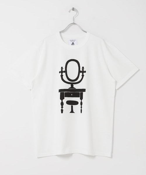 EKAL(エカル)の「TACOMA FUJI RECORDS OYOT HAIR T-SHIRTS(Tシャツ/カットソー・メンズ・WHITE・M/L/XL)」の1枚目の写真
