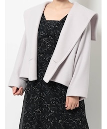 MERCURYDUO | ウールセーラーカラーコクーンコート(その他アウター)