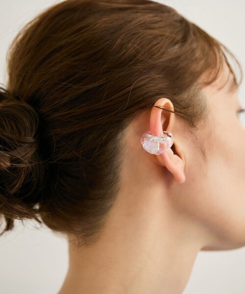 ROPE'（ロペ）の「【LUCE MACCHIA（ルーチェマッキア）】別注 Glass Earcuff（イヤリング・レディース・ピンク/その他・F）」の11枚目の写真