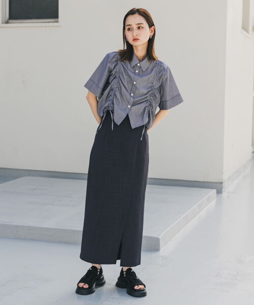 SENSE OF PLACE by URBAN RESEARCH(センスオブプレイスバイアーバンリサーチ)の「ボリュームソールドロストスポーツサンダル(サンダル・レディース・BLACK/IVORY/BEIGE・S/M/L)」の17枚目の写真