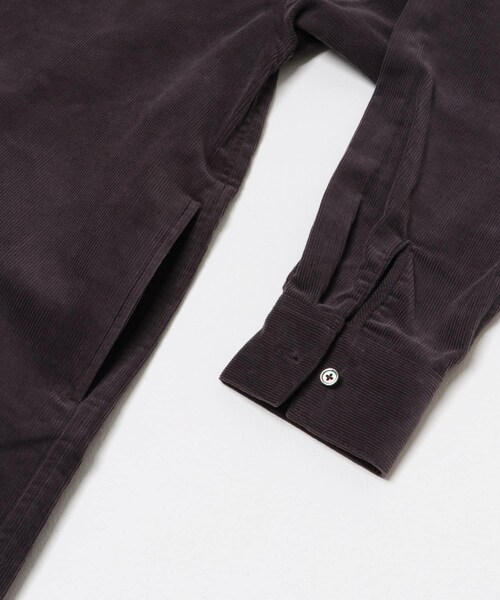 URBAN RESEARCH DOORS（アーバンリサーチドアーズ）の「『WEB/一部店舗限定カラー』『UR TECH』コーデュロイシャツワンピース（ワンピース・レディース・GREIGE/ORANGE/GRAY/L.BLUE/MUSTARD・S/M）」の17枚目の写真