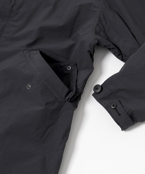 URBAN RESEARCH(アーバンリサーチ)の「ATON AIR WEATHER SHORT MODS COAT(モッズコート・メンズ・004 C.GRY/005 BLK・4/6)」の11枚目の写真
