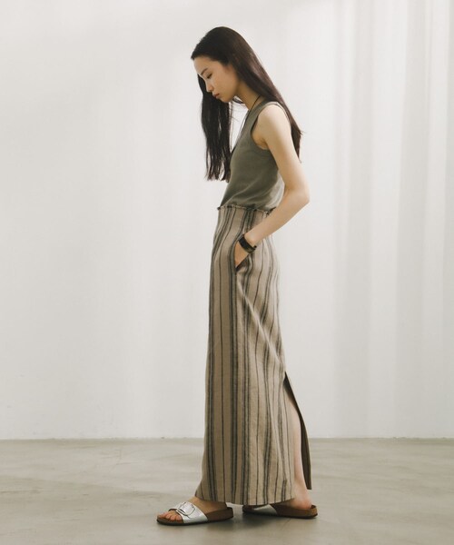 URBAN RESEARCH DOORS（アーバンリサーチドアーズ）の「Natural Cotton TankTop（タンクトップ・レディース・NATURAL/ASH・Free）」の9枚目の写真