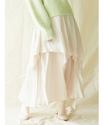 dazzlin | レイヤードグロスフレアスカート(スカート)