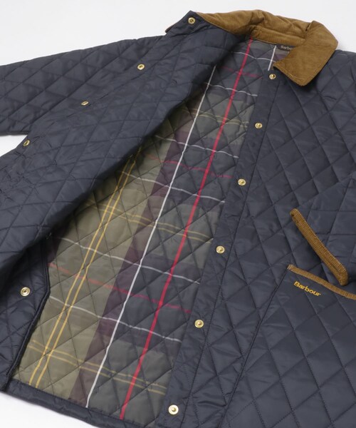 URBAN RESEARCH DOORS（アーバンリサーチドアーズ）の「Barbour　modern quilted jacket（テーラードジャケット・レディース・black/navy/sage・10）」の9枚目の写真