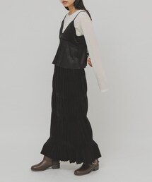 KBF | マジョリカプリーツセパレートワンピース(ワンピース)