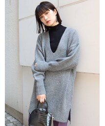 MURUA | オーバールーズチュニック(ニット/セーター)