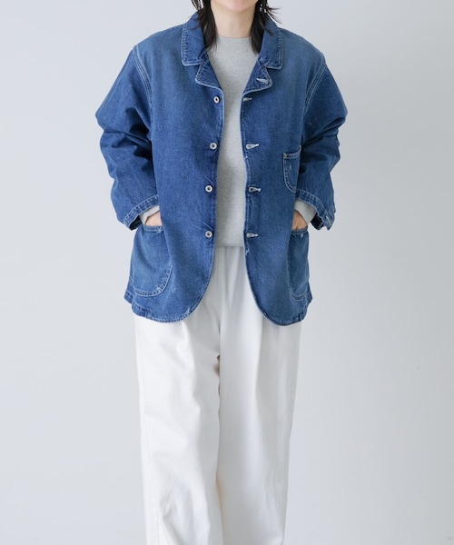 かぐれ（カグレ）の「ordinary fits　BELL JACKET（デニムジャケット・レディース・USD・36）」の4枚目の写真