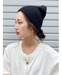 Ungrid | リブ編みニット帽(ニットキャップ/ビーニー)