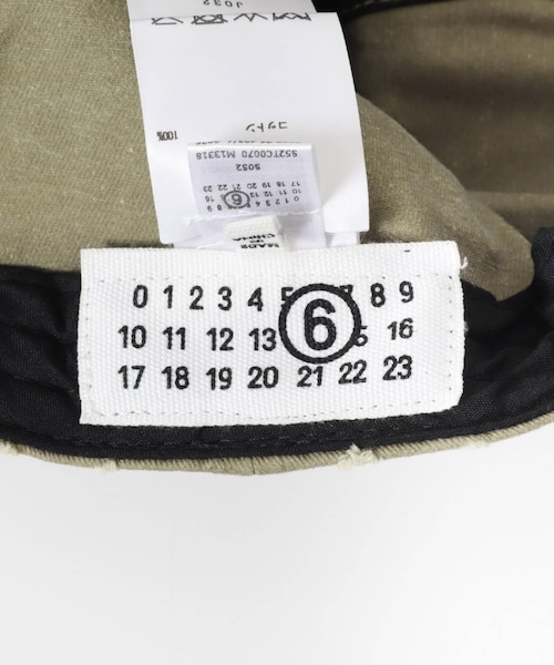 URBAN RESEARCH（アーバンリサーチ）の「MM6　HAT（キャップ・レディース・KHAKI・-）」の6枚目の写真