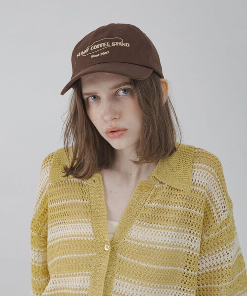 URBAN RESEARCH Sonny Label（アーバンリサーチサニーレーベル）の「エンブロイダリーロゴキャップ（キャップ・レディース・ネイビー/ブラウン/ブルー・One）」の5枚目の写真
