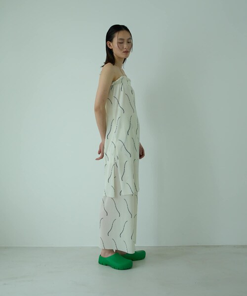 THE GOODLAND MARKET（ザグッドランドマーケット）の「Jens　UNDER PANTS DRESS 2（その他パンツ・レディース・PRINT MONO/MULTI・1）」の8枚目の写真