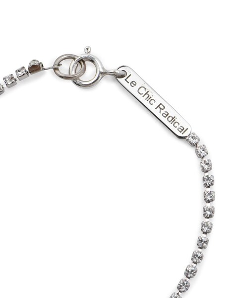 ADAM ET ROPE'（アダムエロペ）の「【公式サイト限定】【Le Chic Radical】Baby Crystal Bracelet（ブレスレット・レディース・シルバー・F）」の20枚目の写真