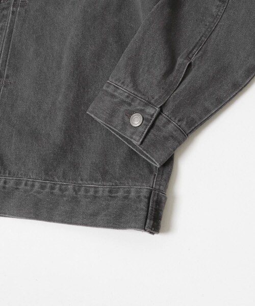 ITEMS URBANRESEARCH（アイテムズ アーバンリサーチ）の「SOFT FEEL DENIM 2NDジャケット（デニムジャケット・メンズ・BLACK/GRAY/INDIGO BLU・M/L）」の9枚目の写真