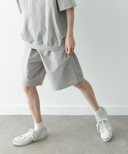 URBAN RESEARCH Sonny Label（アーバンリサーチサニーレーベル）の「ドットメッシュイージーショートパンツ（その他パンツ・メンズ・ブラック/ライトグレー/ブルーグレー・M/L）」の16枚目の写真