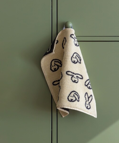 URBAN RESEARCH(アーバンリサーチ)の「WARMGREYTAIL HANDTOWEL-BUNNY BUNNY(タオル・メンズ・CREAM/BROWN/PINK/YELLOW/MINT・-)」の6枚目の写真