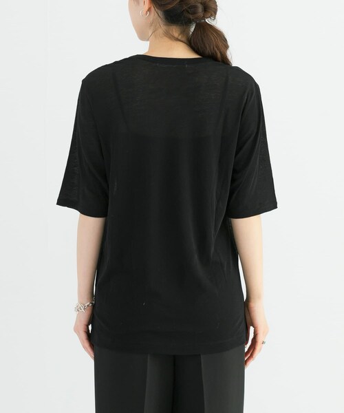 URBAN RESEARCH(アーバンリサーチ)の「『MADE IN JAPAN』ドライツイストシアーTシャツ(Tシャツ/カットソー・レディース・ICE GRAY/WHITE/BLACK・FREE)」の12枚目の写真