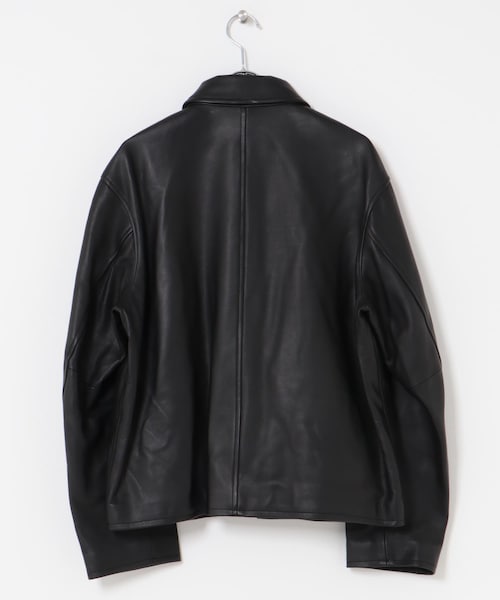 URBAN RESEARCH（アーバンリサーチ）の「A PRESSE　Leather Sports Jacket（ライダースジャケット・メンズ・Black・2/3/4）」の8枚目の写真