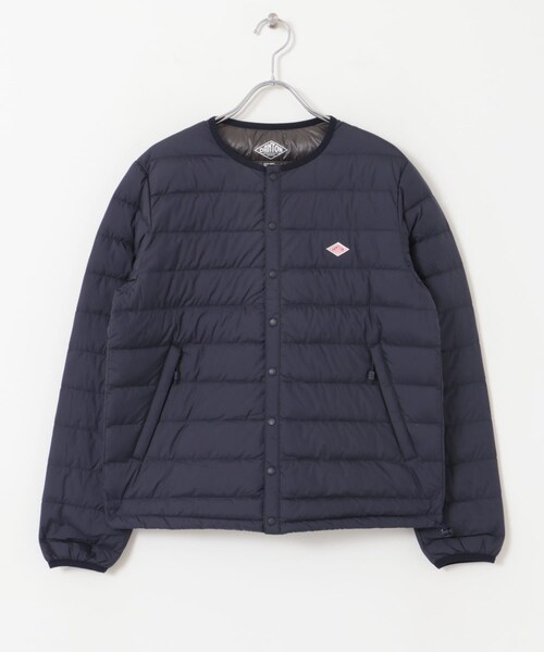 URBAN RESEARCH DOORS（アーバンリサーチドアーズ）の「DANTON　INNERDOWN CREWNECK JACKET（その他アウター・レディース・BLACK/OYSTER WH/NAVY・S）」の21枚目の写真