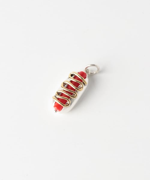 かぐれ（カグレ）の「Poly Things　HOTDOG W/CORAL B（ネックレス・レディース・SILVER・Free）」の3枚目の写真