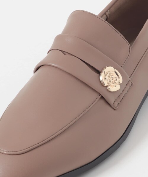 RODE SKO（ロデスコ）の「フラワーモチーフローファー（ローファー・レディース・BLACK/MOCA/MOCHA・22.5/23.5/24.5/25）」の12枚目の写真